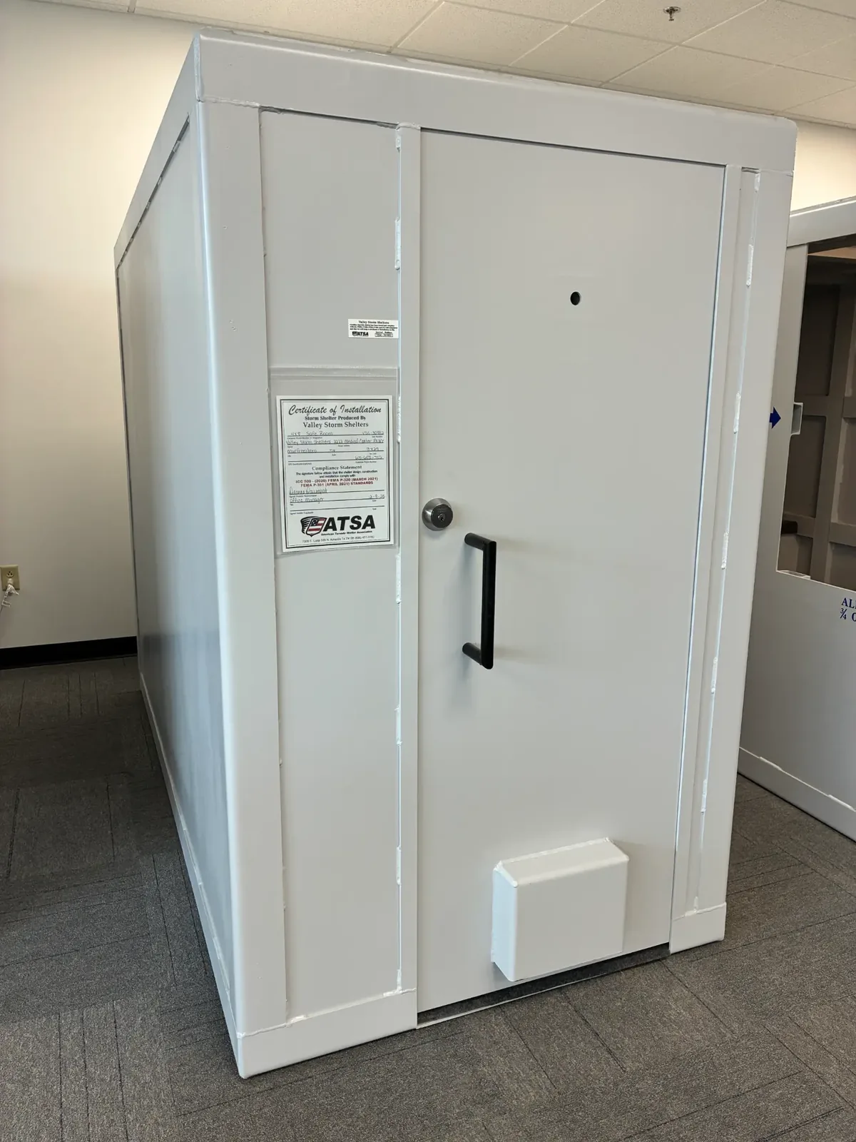 4 x 8 above ground shelter